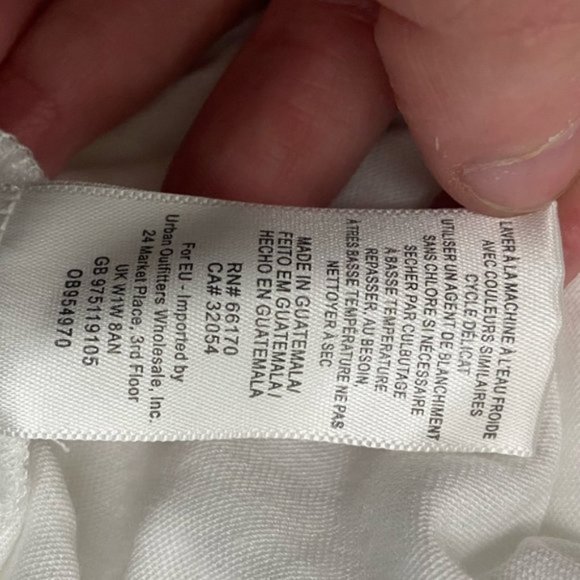 NWT Free People Movement White Pacific Long Sleeve Top Size Medium New Tags Boho - Picture 8 of 9